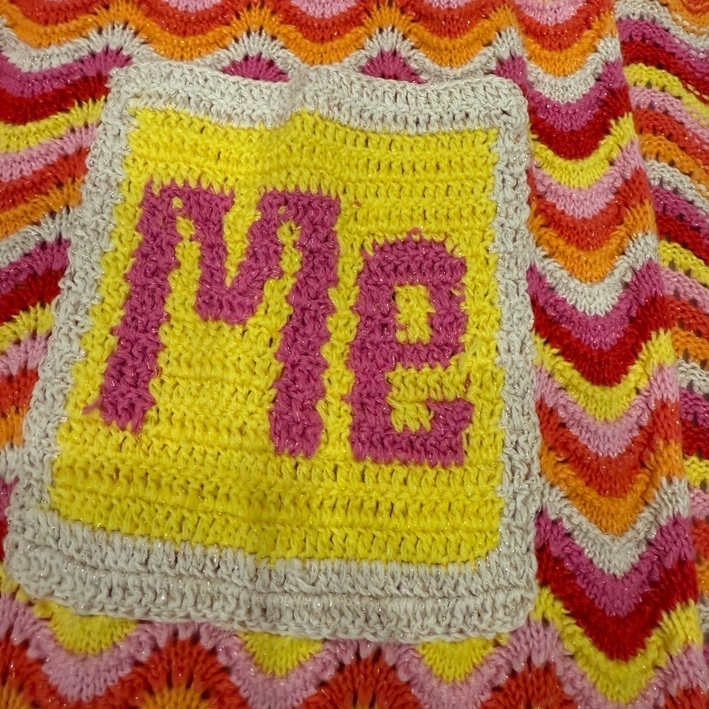 ME369 NEW Kimberley Sunshine Crochet Knit long open Cardigan coat size XS/S - Picture 10 of 16